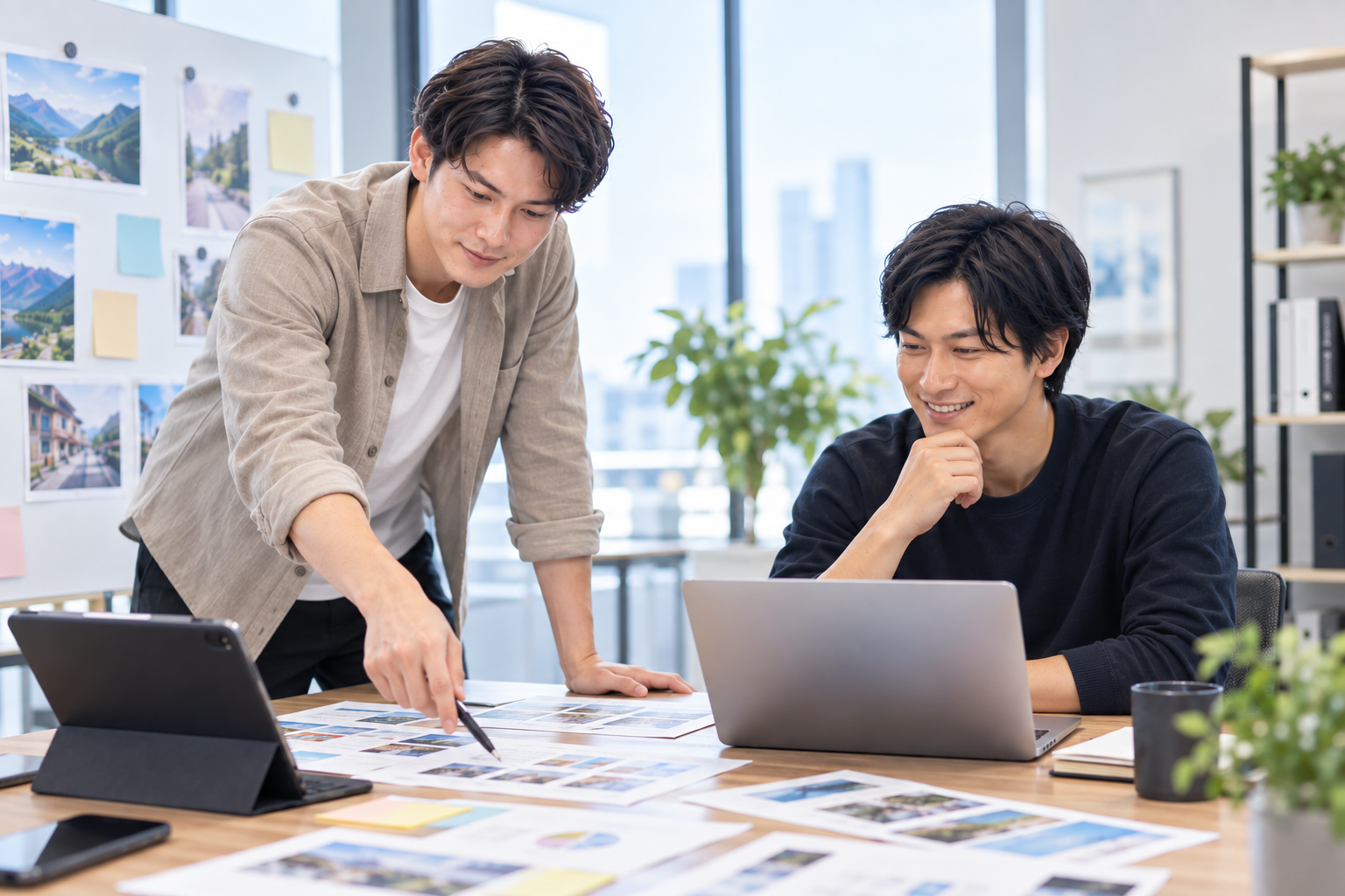 公開前の事前集客のイメージ